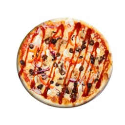 BBQ vegetariana perhepizza